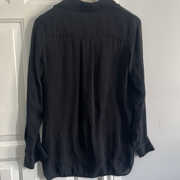 Vince Black Silk Blouse - Picture 5 of 6